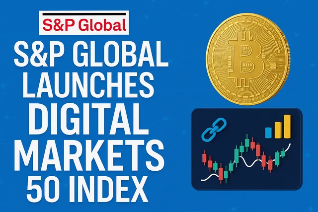 S&P Global Launches ‘Digital Markets 50 Index’ to Track Leading Cryptos and Blockchain Stocks