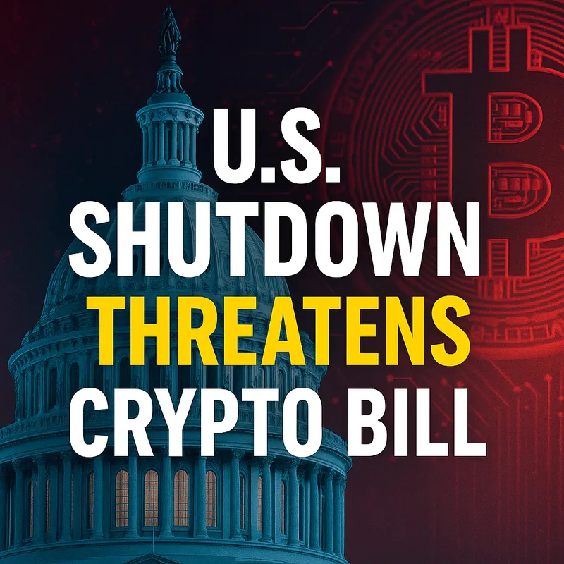 U.S. Government Shutdown Looms, Casting Doubt on Crypto Market Structure Bill