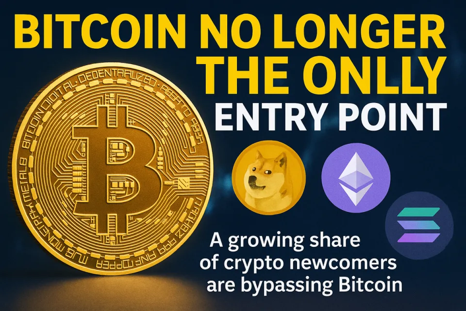 Bitcoin No Longer the Only Gateway as Altcoins Capture New Investor Interest