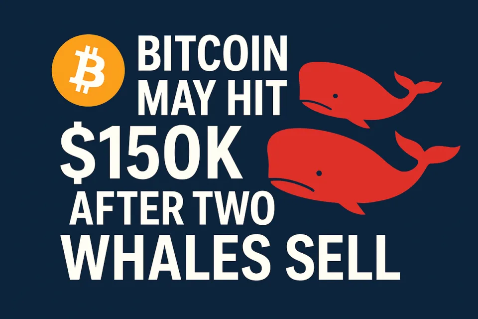 Bitcoin price may surge to $150K once two big whales are dealt with, predicts David Bailey.