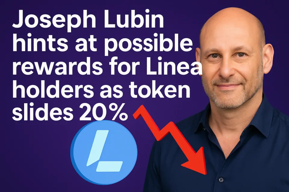 Joseph Lubin hints at possible rewards for Linea holders as token slides 20%