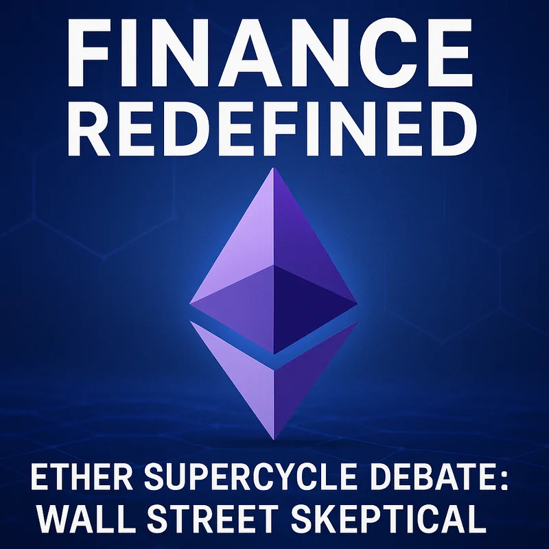 Ether Supercycle Debate Heats Up as Wall Street’s Blockchain Push Collides With Market Skepticism