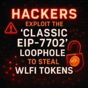 Hackers exploit the ‘classic EIP-7702’ loophole to steal WLFI tokens.