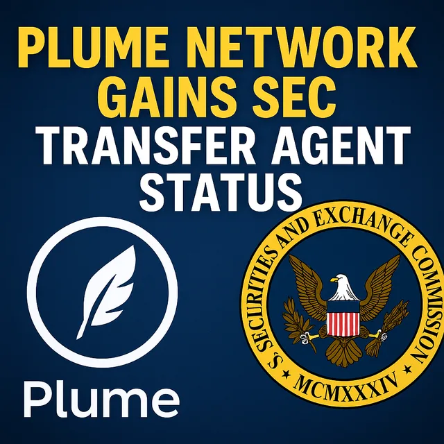 Plume announces SEC transfer-agent registration