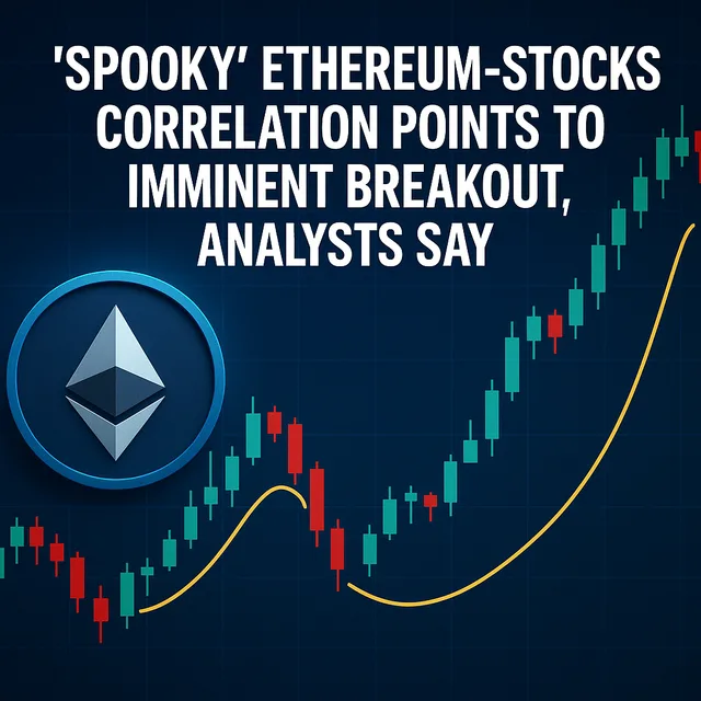 ‘Spooky’ Ethereum–Stocks Correlation Points to Imminent Breakout, Analysts Say
