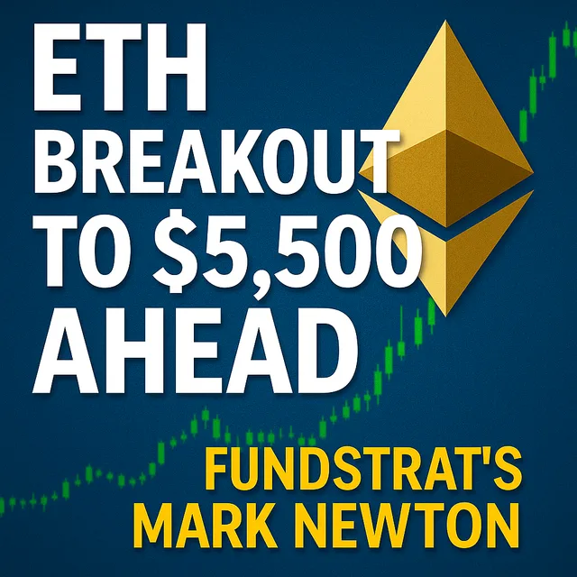 Ether correction nearing end, $5.5K breakout ahead: Fundstrat’s Mark Newton