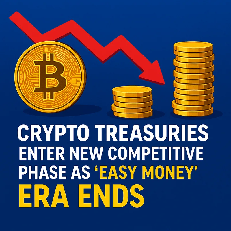 End of the “Easy Money” Era for Crypto Treasuries Could Signal a Stronger Market Ahead